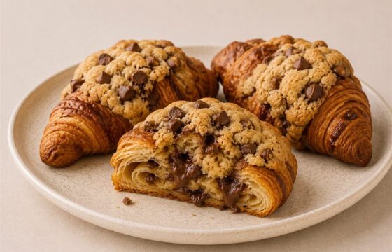 Crookie – przepis na croissanta z ciastkiem