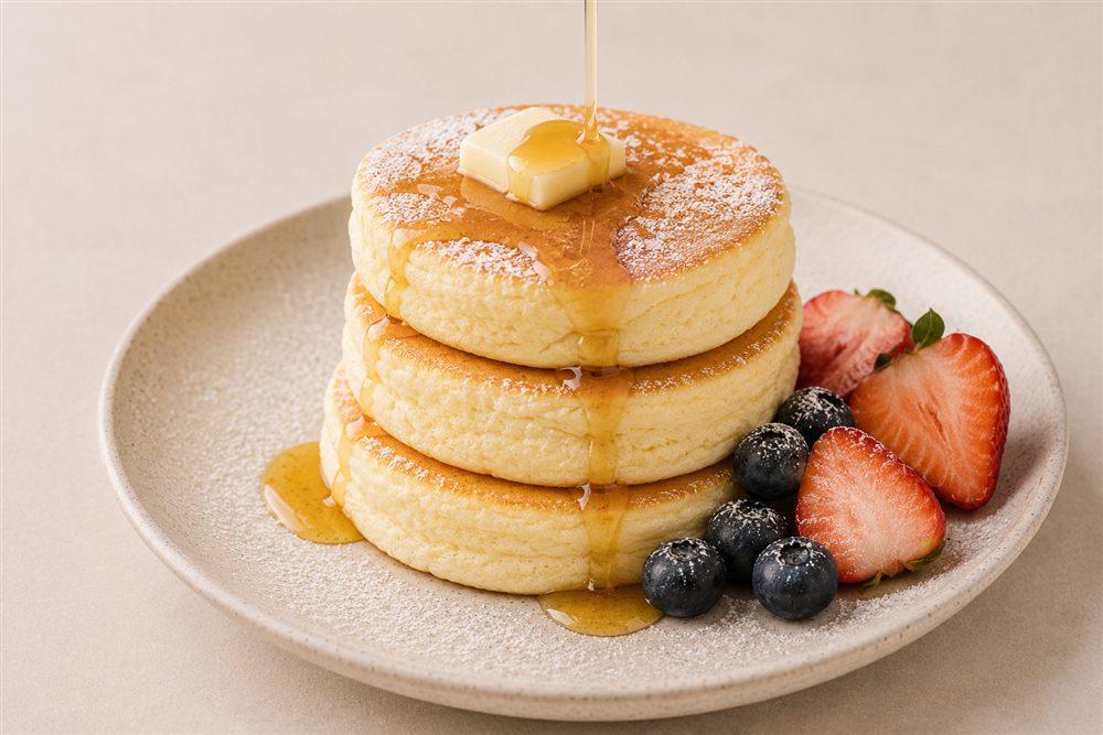 Japońskie soufflé pancakes – puszyste pancakes krok po kroku